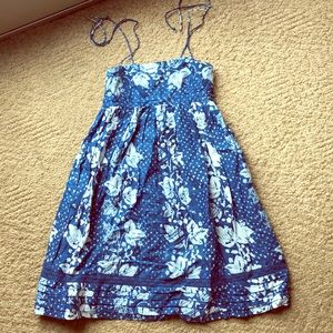 Gap - Boho blue dress 💙✨